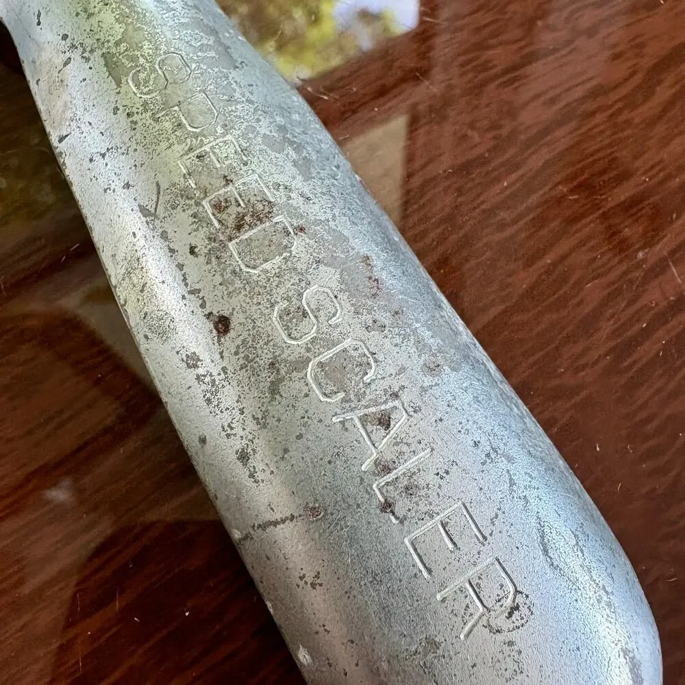 Vintage Speed Scaler Metal Fish Scaler Fishing Kitchen Tool
